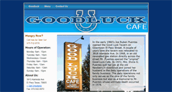 Desktop Screenshot of goodluckcafe.net